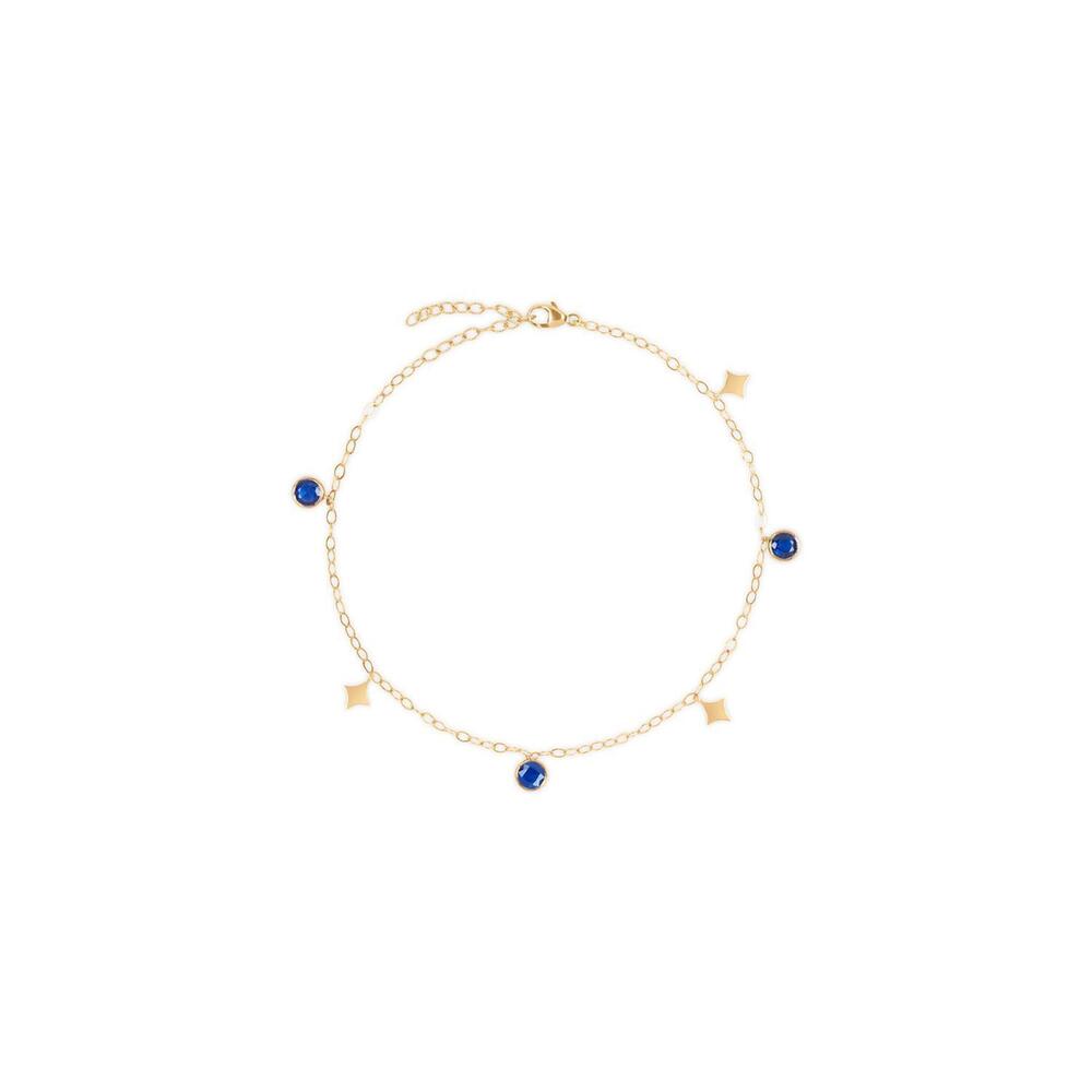 NEW MISSION ATELIER women;s lightworker anklet in gold